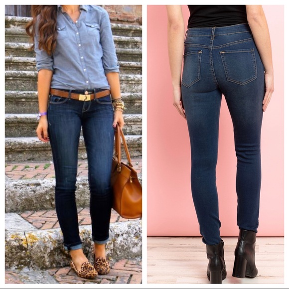 #11 Best Fitting Dark Denim Skinny Jeans - Picture 2 of 4